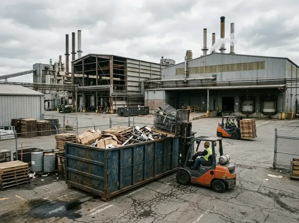 industrial-factory-scrap-conta-003 — frequently asked questions, Cheap Roll-off Dumpster Rentals in Eureka, MO